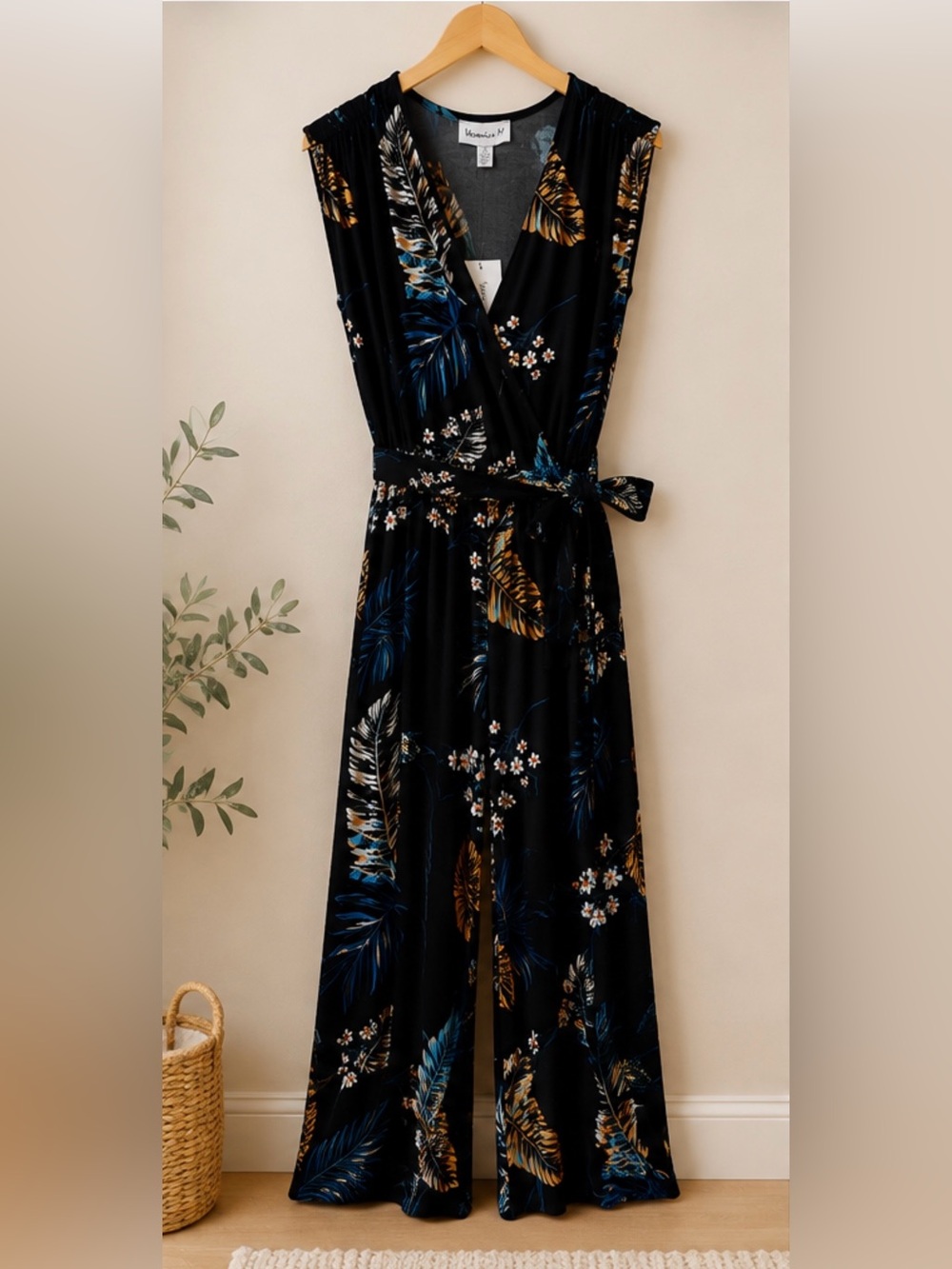 Veronica M Black Jumpsuit